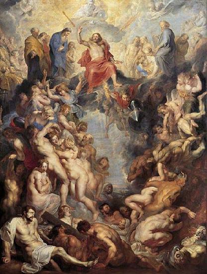 Peter Paul Rubens The Great Last Judgement by Pieter Paul Rubens oil painting image